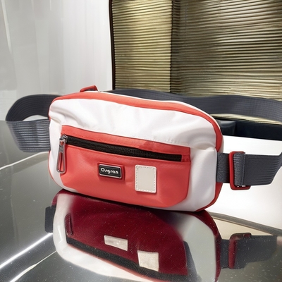 Bolsa de mensajería con cierre de cremallera para almacenamiento de teléfonos móviles de moda y conveniente
