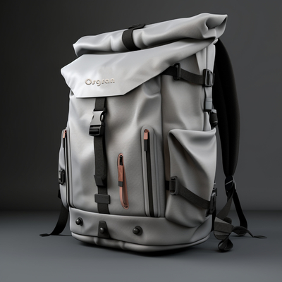 Unisex Deportes al aire libre 60L Mochila de campamento con cubierta impermeable a la lluvia y Softback