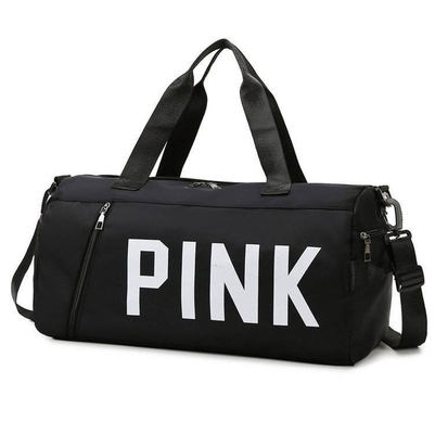 Cerradura con cremallera Moda sencilla Bolsa de compras de viajes de gran capacidad multicolor inoxidable de deportes gimnasio