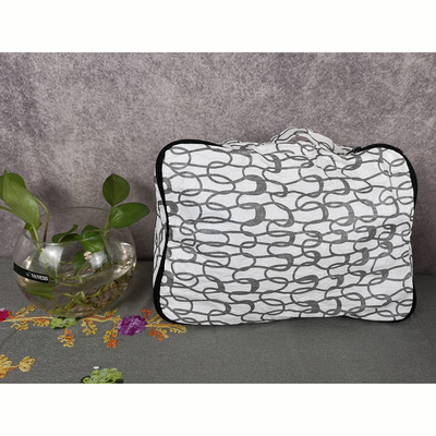 Bolsa de almacenamiento gris personalizada versátil para dispositivos electrónicos ligera e impermeable