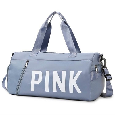 Cerradura con cremallera Moda sencilla Bolsa de compras de viajes de gran capacidad multicolor inoxidable de deportes gimnasio