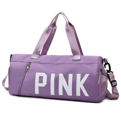 Cerradura con cremallera Moda sencilla Bolsa de compras de viajes de gran capacidad multicolor inoxidable de deportes gimnasio