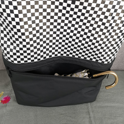 Fashion Style Tyvek Mochila portátil con gran capacidad y material resistente al agua