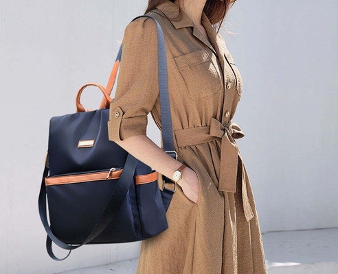 Mochila de 2 vías para personalizada 2023 Mujeres Damas Bolsas de diseño sencillas Niñas en Impresión personalizada