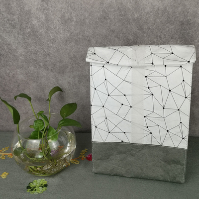 Mochila Tyvek rectangular Bolso de almacenamiento de pañales Solución aislada de organización de alimentos