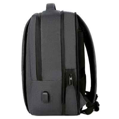 Mochila de negocios de logotipo personalizado con gran capacidad y material anti robo Oxford