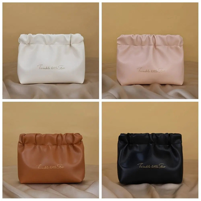 Logotipo personalizado Maquillaje Bolso de viaje Suministros de aseo Bolso de lápiz labial Bolso de almacenamiento Auriculares Joyería Bolso de primavera Mini Bolso cosmético bolso de mujer bolso de mano