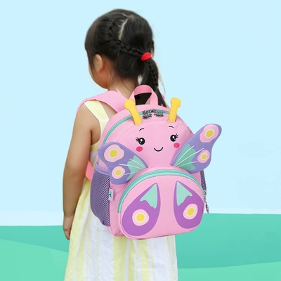 Caritas niños Mochila Para Niñas Pequeños dibujos animados 3D Pequeño niño Bolsas de libros escolares Edad 1-3 Guardería Niñera Bolsas de viaje Niños Mochila Juguetes Mochila Regalo Para Niño Mochila