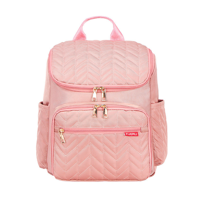Bolso de pañales personalizado Mochila de viaje multifunción con mochila de cambio de almohadilla Bolso casual para mujeres Bolso Tote