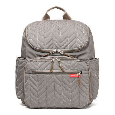 Bolso de pañales personalizado Mochila de viaje multifunción con mochila de cambio de almohadilla Bolso casual para mujeres Bolso Tote