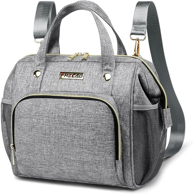 Bolsa de pañales para bebés personalizada Mochila pequeña Bolsa de mano para maternidad Mochila de viaje multifunción a prueba de agua Bolsa de viaje elegante Mini bolsas para damas