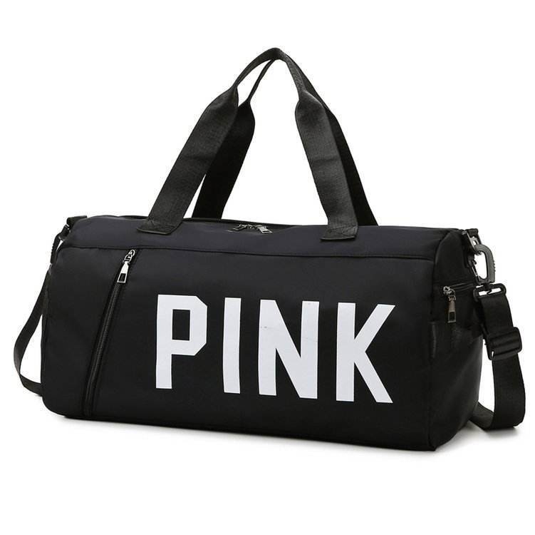 Cerradura con cremallera Moda sencilla Bolsa de compras de viajes de gran capacidad multicolor inoxidable de deportes gimnasio