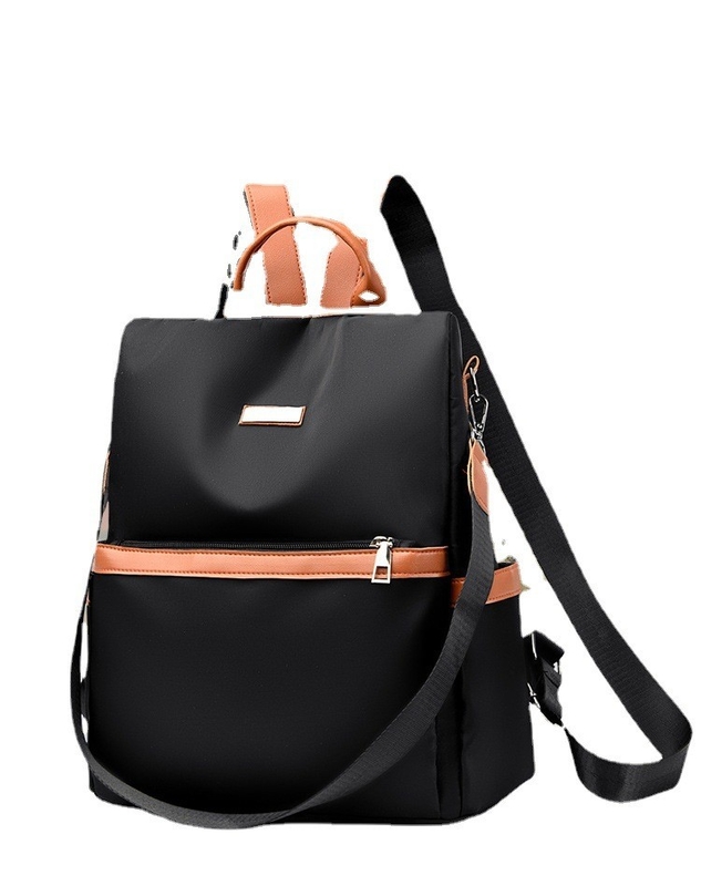 Mochila multicolor respetuosa con el medio ambiente para mujeres Tendencia casual al aire libre 26*33*13cm