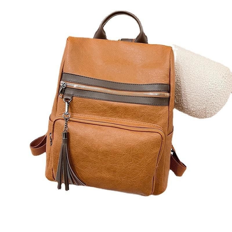 Bolsa de bolso de papel Kraft de 2023 impermeable y respetuosa con el medio ambiente para uso informal y de trabajo