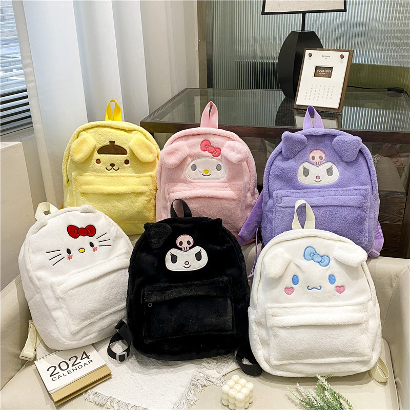 Bolsa de venta al por mayor Mini mochila para niñas Bolsa doble para niños Regalo Mochilas escolares Kawaii