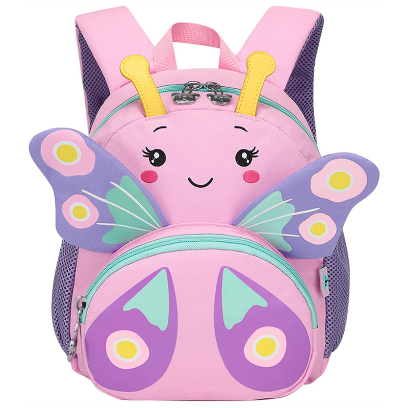 Caritas niños Mochila Para Niñas Pequeños dibujos animados 3D Pequeño niño Bolsas de libros escolares Edad 1-3 Guardería Niñera Bolsas de viaje Niños Mochila Juguetes Mochila Regalo Para Niño Mochila